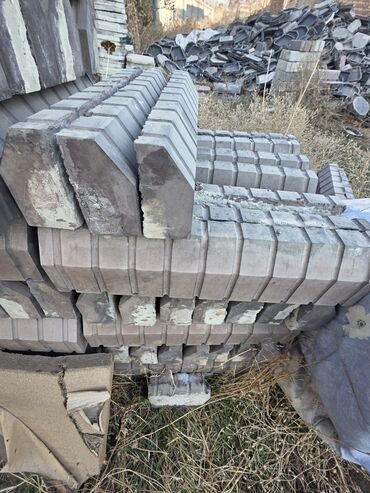 Брусчатка ромашка: Брусчатка ромашка, цвет - Серый, Литая, Новый — 9