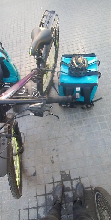 velesiped 26: Şəhər və gündəlik istifadə üçün FULL BIKE hibrid/trek tipli velosiped — 3