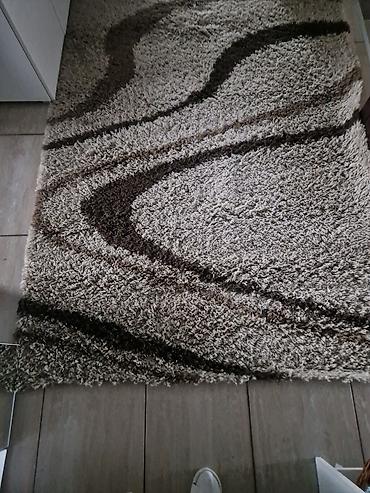 polovne kade za kupanje pasa: Debeli šagi tepih sa talasastim dezenom - Materijal: mekana, duga — 2