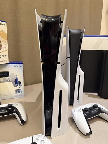 Видеоигры и приставки: Playstation 5 Slim + Dualsense Salam mehsul ideal veziyyetdedir — 3