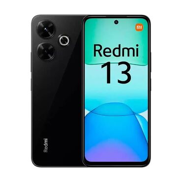 ddr 4 4gb: Redmi, Redmi 13, Колдонулган, 128 ГБ, түсү - Кара, 2 SIM