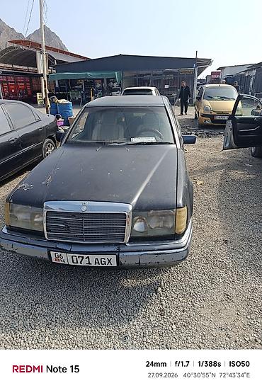 гур w210: Mercedes-Benz W124: 1989 г., 2 л, Механика, Бензин, Седан — 3