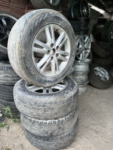 авто шины бишкек: Диски R 17 Toyota, Комплект, отверстий - 5, Б/у