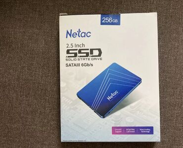 Блоки питания: Внутренний Накопитель SSD Netac, 256 ГБ, 2.5", Новый