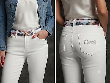 sonic duks: 🌟 Roberto Cavalli bele farmerke – Original 🌟 Na prodaju luksuzne — 1