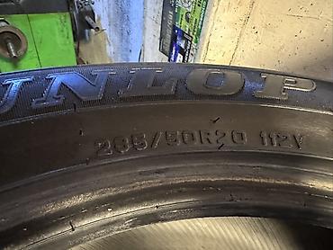 Dunlop avtomobil şinləri - Ölçü: 285/50 R20 - Yük/sürət indeksi: 112V