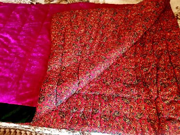 столица текстиля одеяло: Кыргыз Жууркан, 2300 сом, новые
Размер 2.0 м. Х 2.2м. 2х спалки