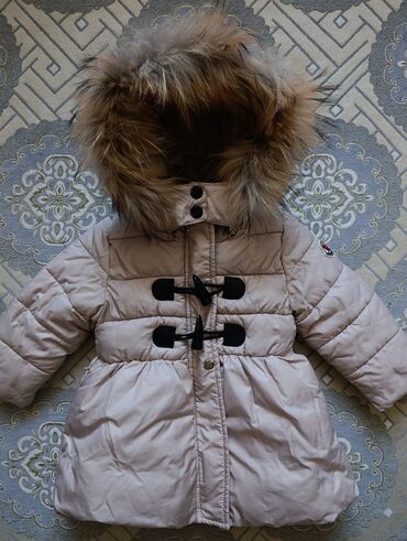 короны для девочек: Зимняя детская куртка. Для девочек ~4-5 лет