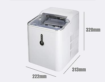 Buz aparatları: Buz maşını DEX Dim 312 w Stol üstü model Istədiyiniz yere rahatlıqla — 3