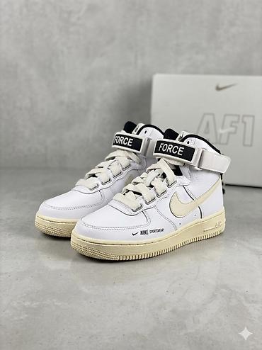 force: Мужские кроссовки, 35.5, Nike, Б/у, цвет - Белый, Самовывоз — 1