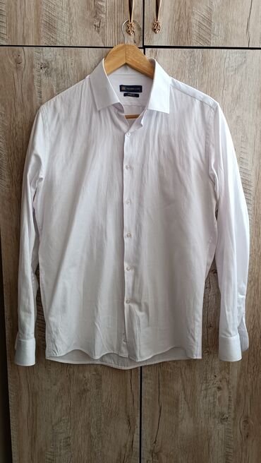 белые рубашки мужские: Рубашка L (EU 40), XL (EU 42)