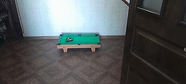 snooker table: Настольный мини-бильярд (пул). - Компактный бильярдный стол с зелёным — 5