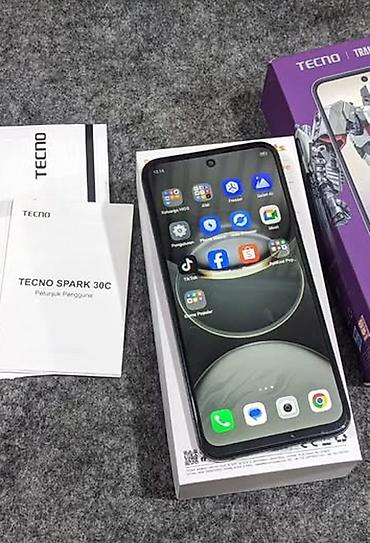 techno spark: Tecno Spark 30C, 128 GB, rəng - Qara, İki sim kartlı — 2