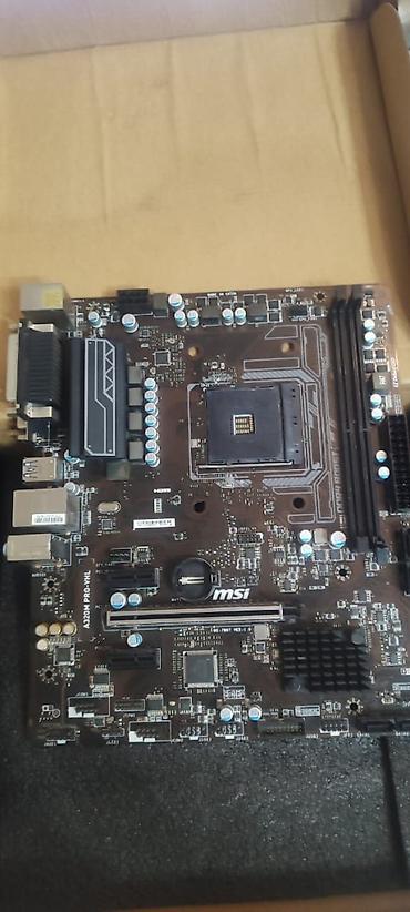 материнские платы am4: Материнская плата для ПК, Б/у, MSI, AM4, Micro-ATX — 1