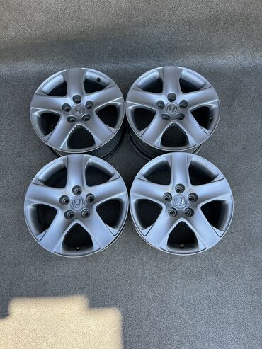 Диски: Литые Диски R 17 Honda, Комплект, отверстий - 5, Б/у — 2