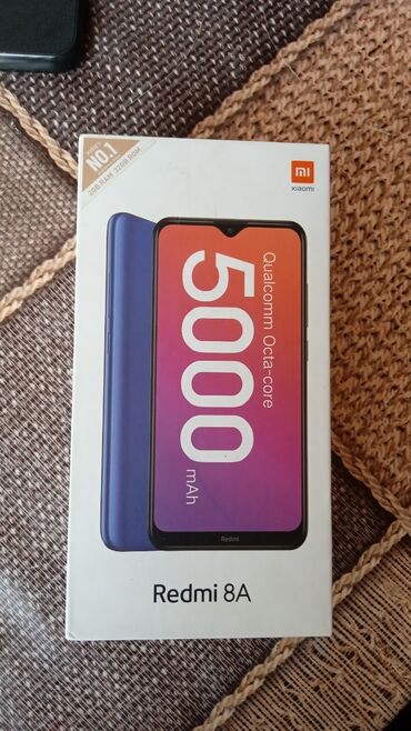 Xiaomi, Redmi 8A, Б/у, 32 ГБ, цвет - Черный, 2 SIM