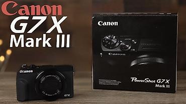 tekno: Canon PowerShot G7 X Mark III kompakt fotoaparat - 20.1 MP 1.0" — 1