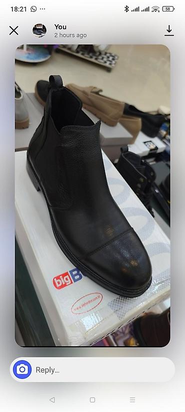 Ayaqqabılar: Məhsul: Kişi ayaqqabıları – gündəlik və yarı‑klassik model çeşidi — 6