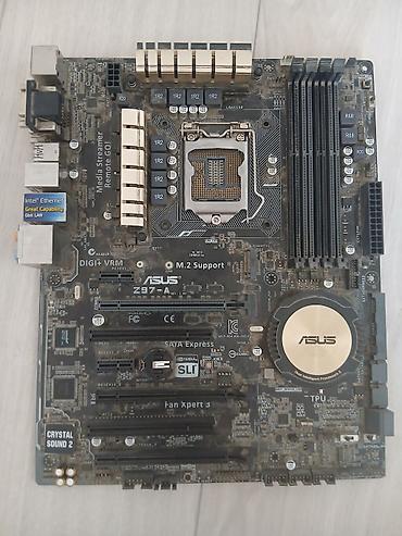 Материнская плата для ПК, Б/у, Asus, LGA1150, ATX