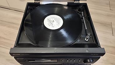 Другая аудиотехника: SHARP муз.центр Винтажный, без колонок, аукса нету, проигрыватель — 15