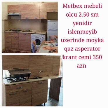 mətbəxt mebelleri: Elave odenisle catdirilma munkundur unvan Razin &Sara