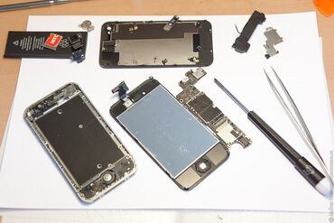 Apple iPhone: IPhone 4S, Б/у, 64 ГБ, Jet Black, Зарядное устройство, Защитное стекло, Кабель, 100 % — 3