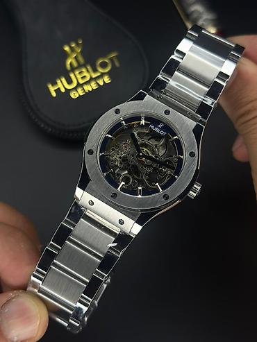 saat qabı: Yeni, Qol saatı, Hublot, rəng - Gümüşü — 3