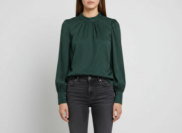 zara zielone bluzki: Warehouse, Women's blouse, size S