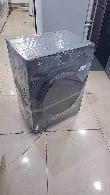 dikis masini: Midea paltaryuyan, boz rəng, 7 kq yükləmə. - Elektron idarəetmə — 1