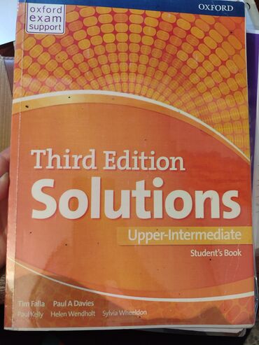 solutions 11 класс: Third Edition Solutions OXFORD upper-intermediate абсолютно новая