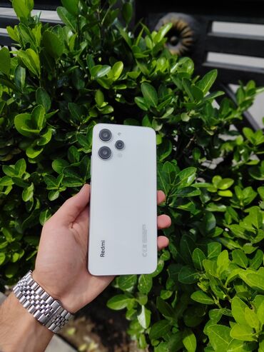 Xiaomi: Xiaomi Redmi 12, 128 GB, rəng - Ağ, 
 Barmaq izi