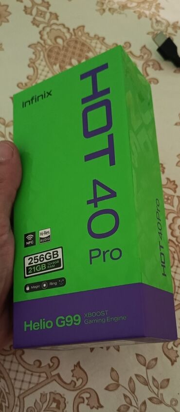 infinix gt 20 pro qiyməti: Infinix Hot 4 Pro, 256 GB, rəng - Göy, Sensor, Face ID