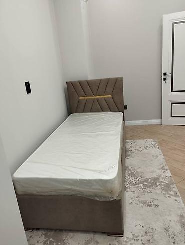 Другая мебель: Новый!!!Кровать одно спалька с полуортопедический матрасом доставка — 6