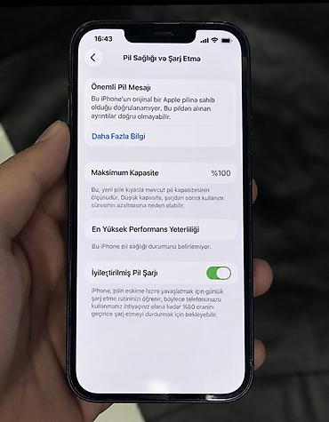 iphone 13 pro azerbaycanda qiymeti: IPhone 13, 128 GB, Midnight, Simsiz şarj — 2