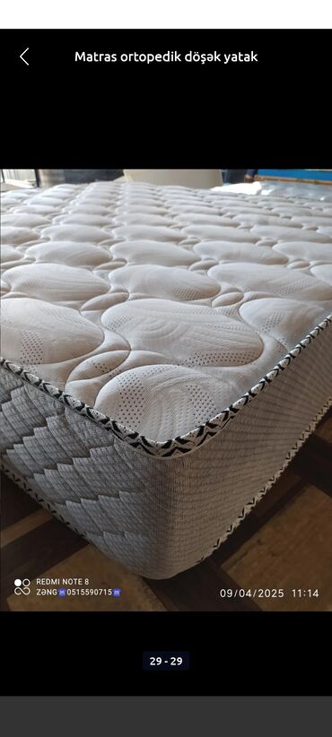 Matraslar: Yeni, Ortopedik matras, İki nəfərlik — 14