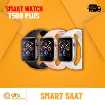 alfa electronics v Azərbaycan | QULAQLIQLAR: Apple Smart Watch T500, T500+ Smart Saat T500 AAA Class - 29 Azn