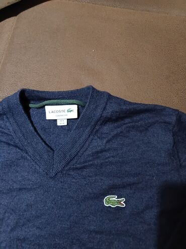 Džemperi: Lacoste muški džemper –moze i zenski Classic Fit - Model: V-izrez — 17