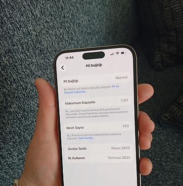 iphone mega max: IPhone 16 Pro Max, 256 GB, Qızılı, Face ID — 5