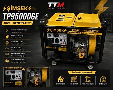 metal konstruktor: Məhsul №: 7306 Məhsulun adı: Dizel generatorı Şimşek TP9500DGE 9.5 kW — 1