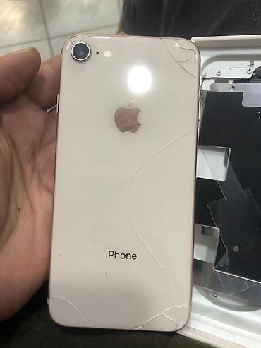 Telefon ehtiyat hissələri: Apple iPhone 8, qızılı rəng (Gold) – ehtiyat hissələri üçün — 4