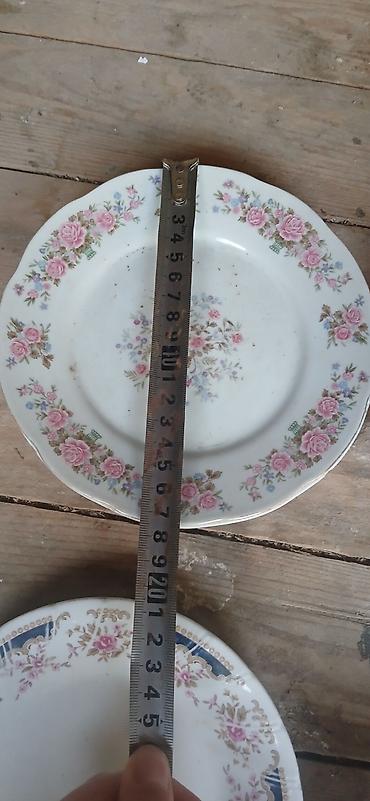 Boşqablar: Boşqablar, rəng - Ağ, Keramika — 5