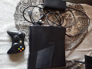 Xbox 360 & Xbox: Xbox 360 Slim oyun konsolu seti 8 ədəd oyun var Gta 5 assassin S — 2