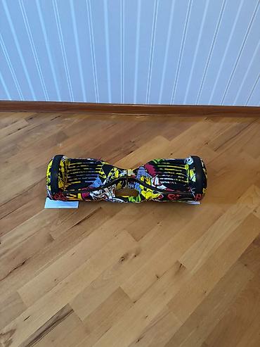 Elektrik nəqliyyatı: Smart balans skuter (hoverboard) – rəngli qrafiti dizayn — 2