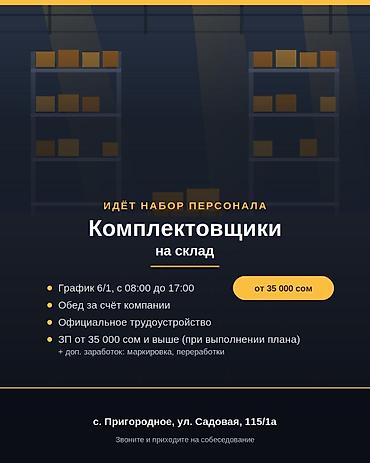 Кладовщик. Пригородное с