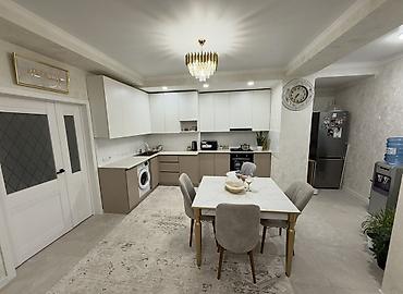 archa group: 2 комнаты, 62 м², Аламедин-1 мкр Элитка, 9 этаж, Дизайнерский ремонт — 3