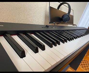 pianolar: Məhsul: Casio CDP-S110 BK rəqəmsal piano + dekorativ şüşə vaza Casio — 6