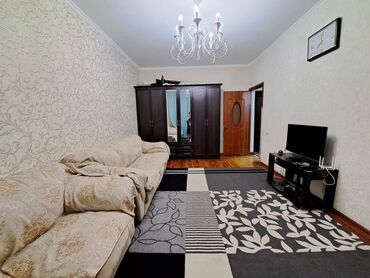 сдаю квартира аламединский рынок: 1 комната, 44 м², 106 серия, 7 этаж, Евроремонт