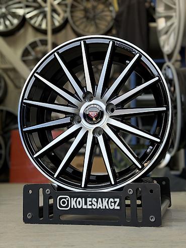 диски 15 4100: Литые диски Vossen, R15, сверловка 4x100. Стильная многоспицевая — 2