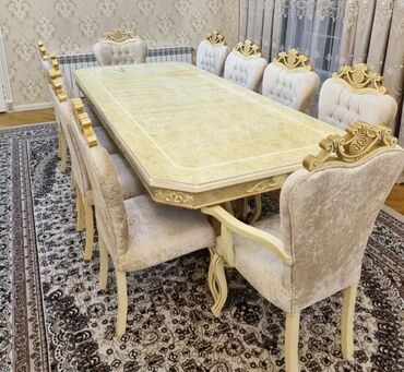 стулья бу купить: Masa desti teze kimi ideal veziyetde 10 oturacaqli 2 si kreslo tipli