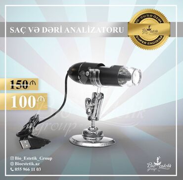 kosmetoloji avadanliqlarin satisi: Dəri üçün, Üz üçün, Saç üçün, Kredit